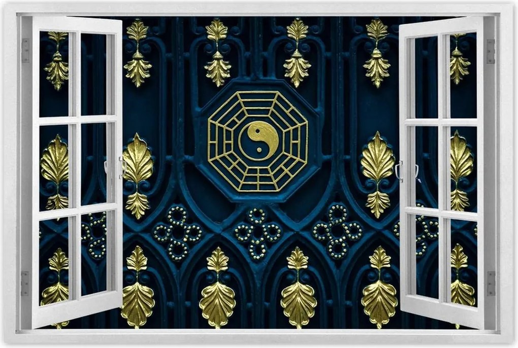 Poszterek 60x40 Absztrakt Arany harmónia