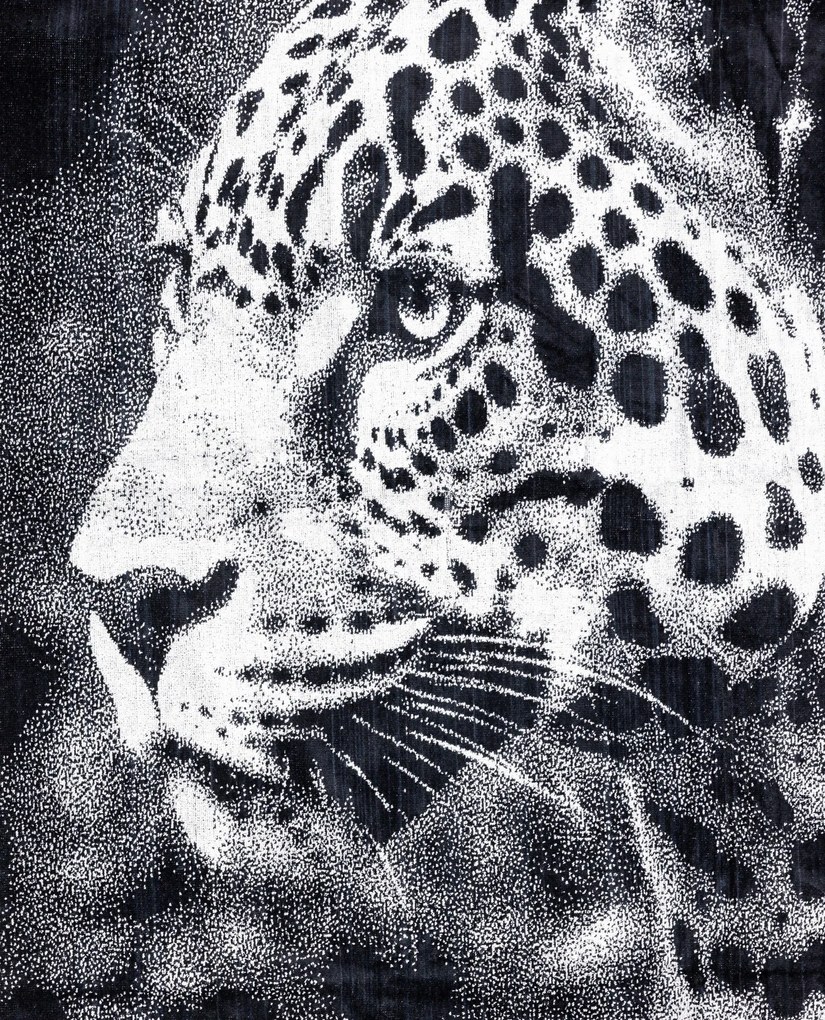 ANIMAL Leopárd Strandtörölköző 165x90cm