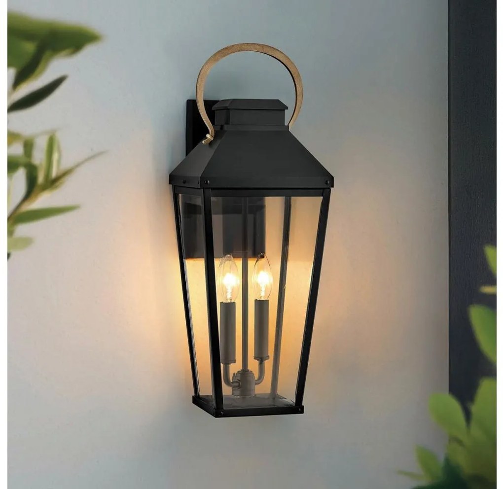 Hinkley HK-DAWSON-L - DAWSON L kültéri fali lámpatest, 2xE14/40W/230V, IP44