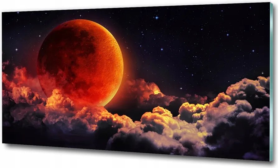 Fotótapéta falra edzett üveg Meteorok 100x70