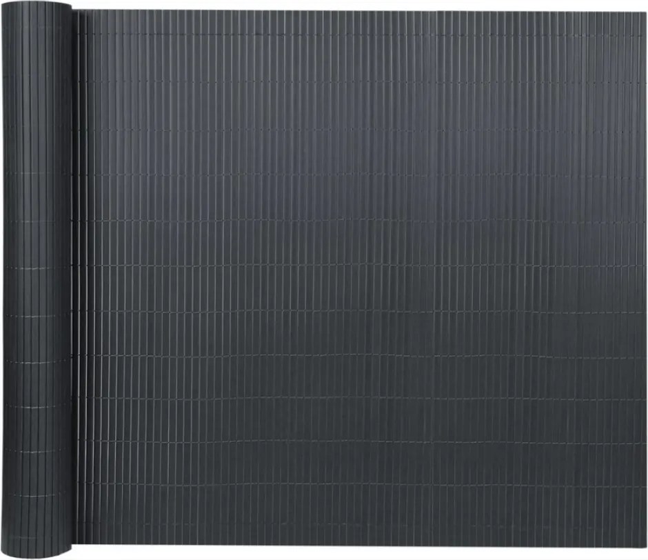 Kerti térelválasztó, fekete, 300x100 cm, ABEO
