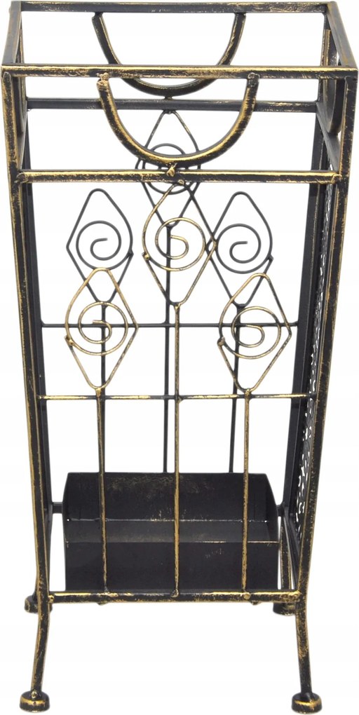 Esernyőtartó állvány Fém Négyzet alakú esernyőtartó