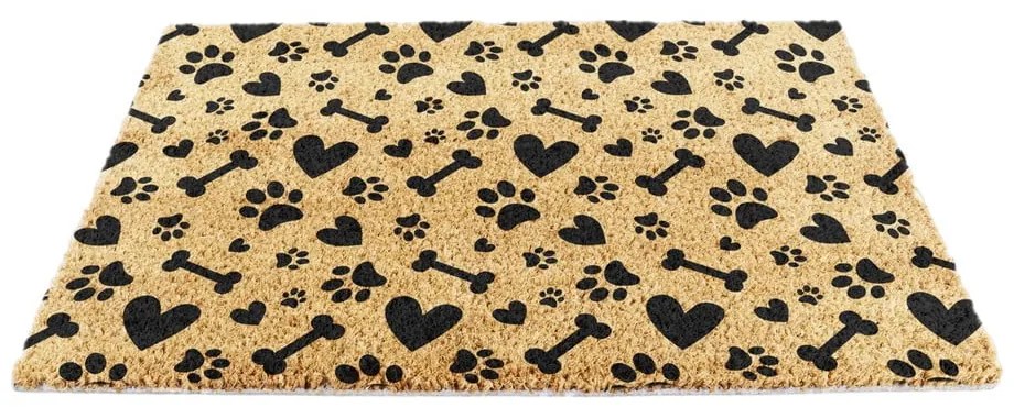 Kókuszrost lábtörlő 60x90 cm Paws and Bones – Artsy Doormats