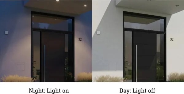 Steinel 066147 - Alkonykapcsoló NIGHTMATIQ IP54 fehér