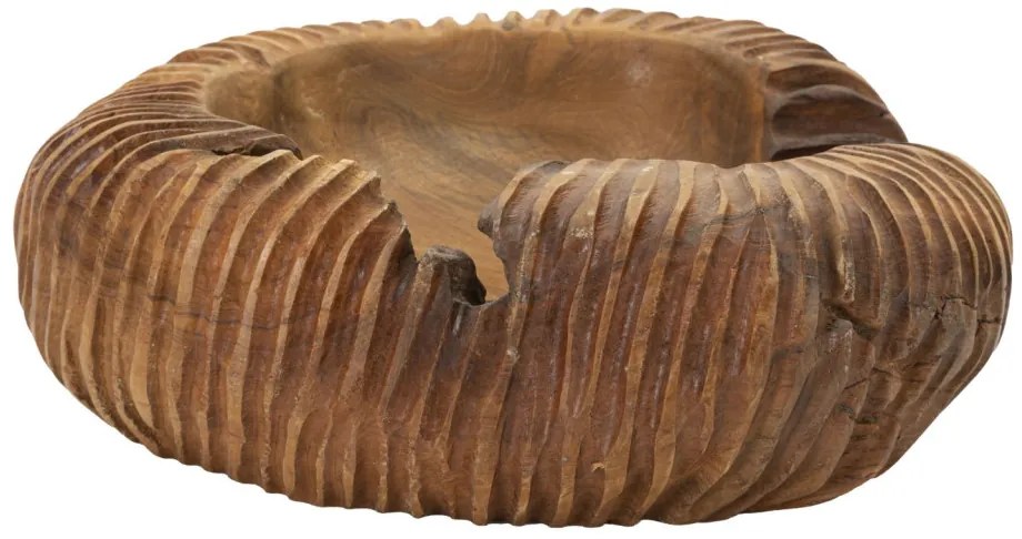 Tálca garit teak 37x40x16cm