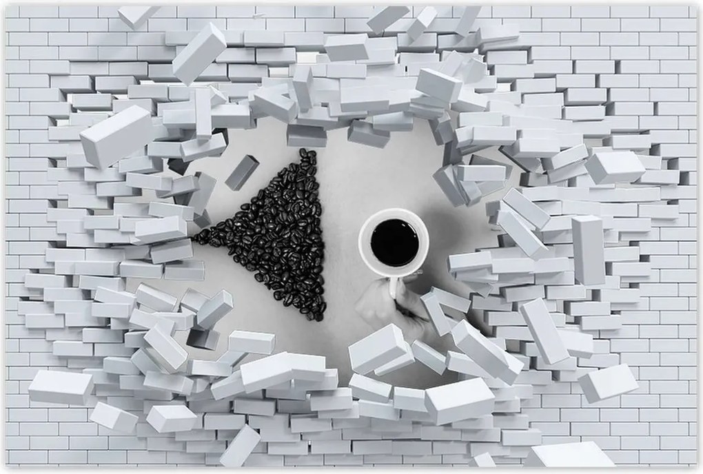 Poszterek 60x40 Először a kávé