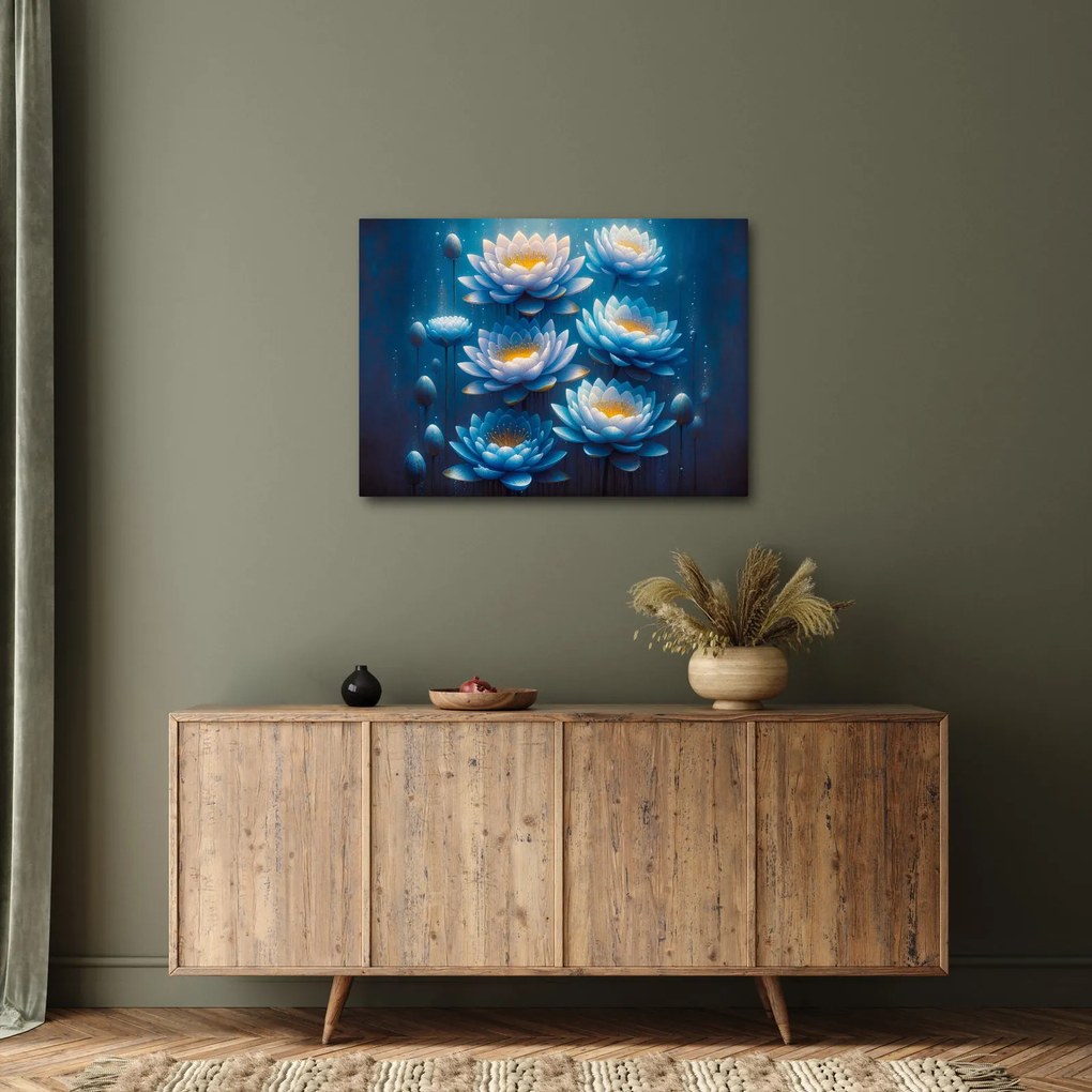Kép - Tavirózsák a víz alatt (70x50 cm)
