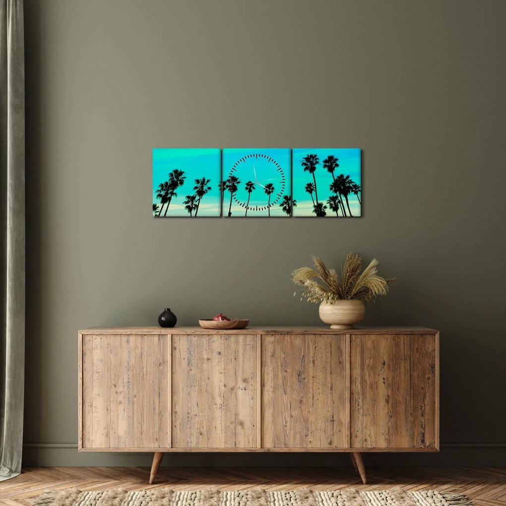 Kép - Kalifornia (órával) (90x30 cm)