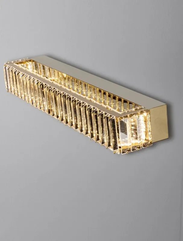 NOVA LUCE 9333074 AURELIA Kristály Fali Lámpa LED IP20