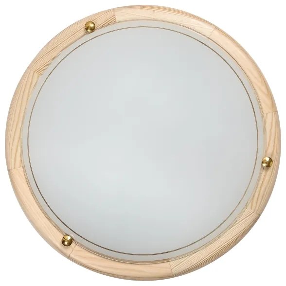 Brilagi - Mennyezeti lámpa ORBIS 2xE27/60W/230V átm. 38 cm fenyő