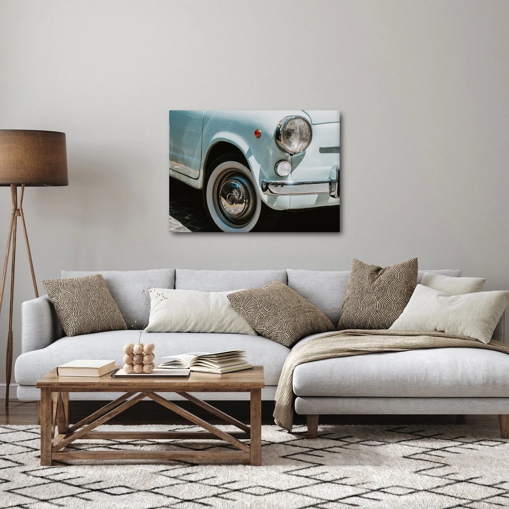 Kép - Fiat retro autó (70x50 cm)