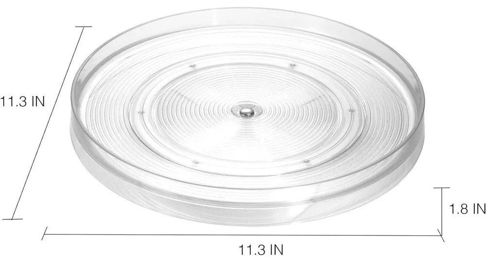 Forgó műanyag fűszertartó állvány ø 29 cm Linus – iDesign