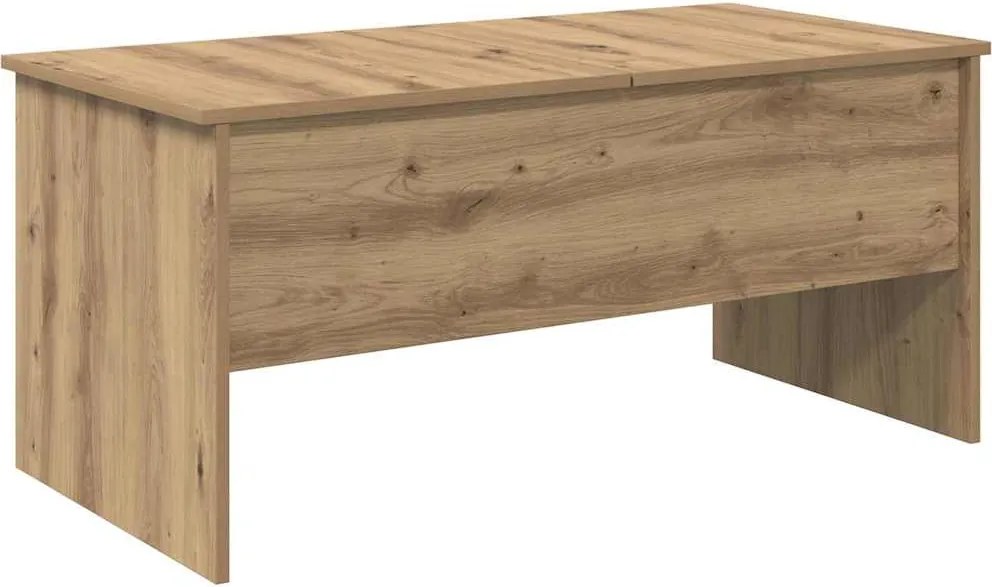 vidaXL Dohányzóasztal Artisan tölgy 102 x 50,5 x 46,5 cm Faanyag