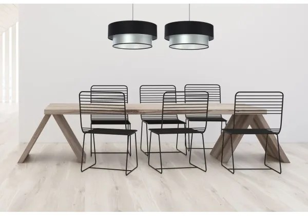 Csillár zsinóron DUO 1xE27/60W/230V