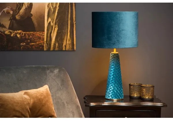 Lucide 10501/81/37 - Asztali lámpa EXTRAVAGANZA VELVET 1xE27/60W/230V