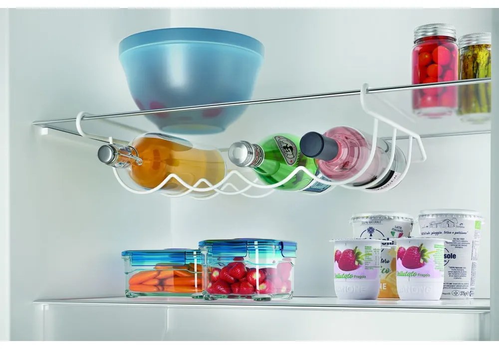 Rozsdamentes acél hűtőszekrény rendszerező Cool-Bottle – Metaltex