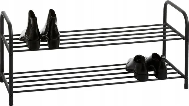 Cipőtartó állvány 2 szintes fém Elitehoff 6250 Magasság 65 cm