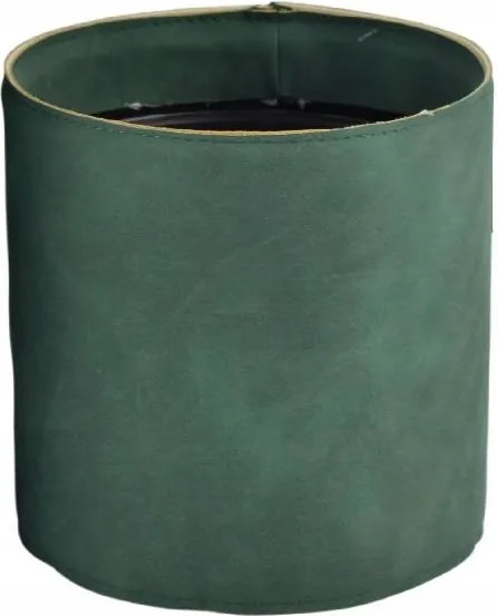 Virágtartó kaspó növény bőr zöld 15,5 cm rendszerező