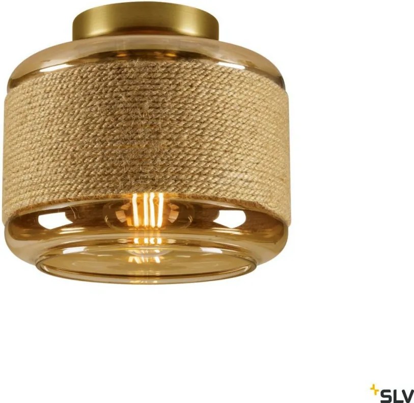SLV 1007592 ROPE Glamour Mennyezeti Lámpa Arany E27 IP20