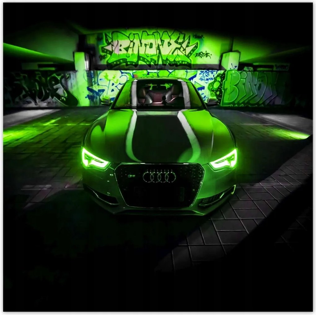 Poszterek 100x100 Lime Audi Autók
