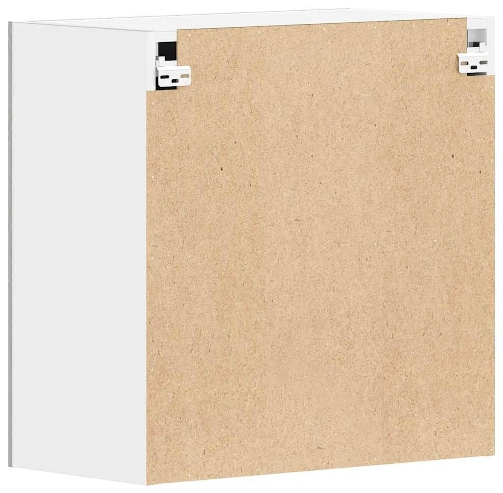 betonszürke szerelt fa konyhai fali szekrény 60x31x60 cm