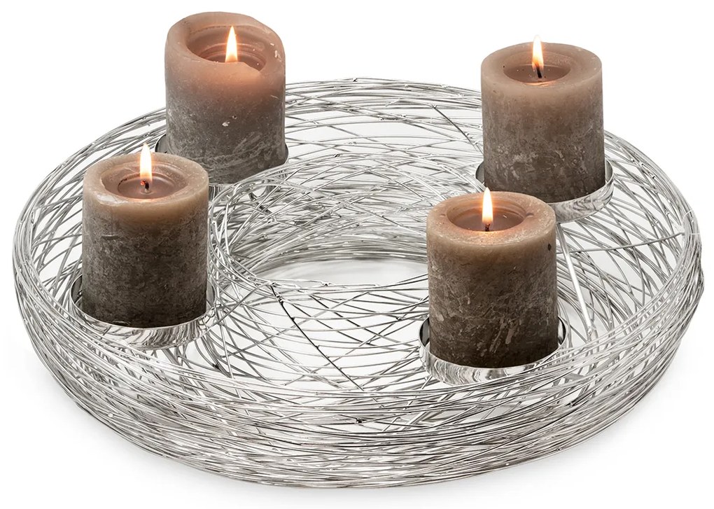 Adventi koszorú Laval Ø 40 cm - EDZARD