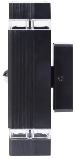 Kültéri fali lámpa érzékelővel NIZZA 2xGU10/35W/230V IP65
