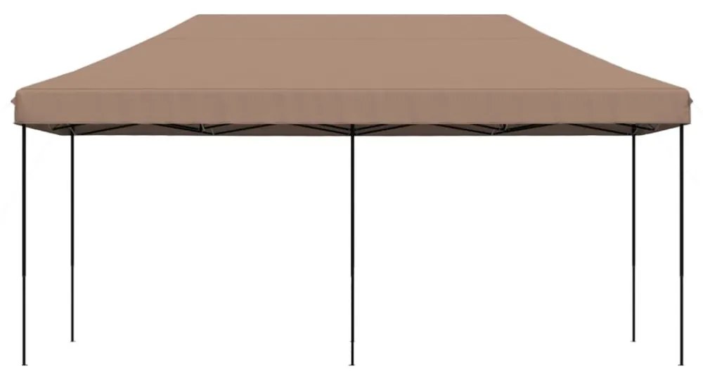 barna összecsukható felugró rendezvénysátor 580x292x315 cm