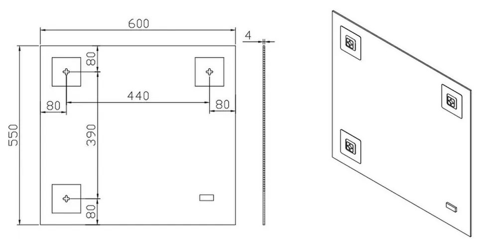 Ginger 60 fali tükör