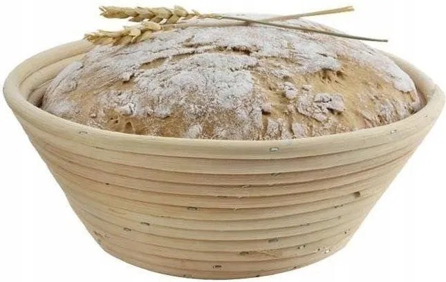 Rattan kosár kenyérformázáshoz cipóhoz 0,5kg