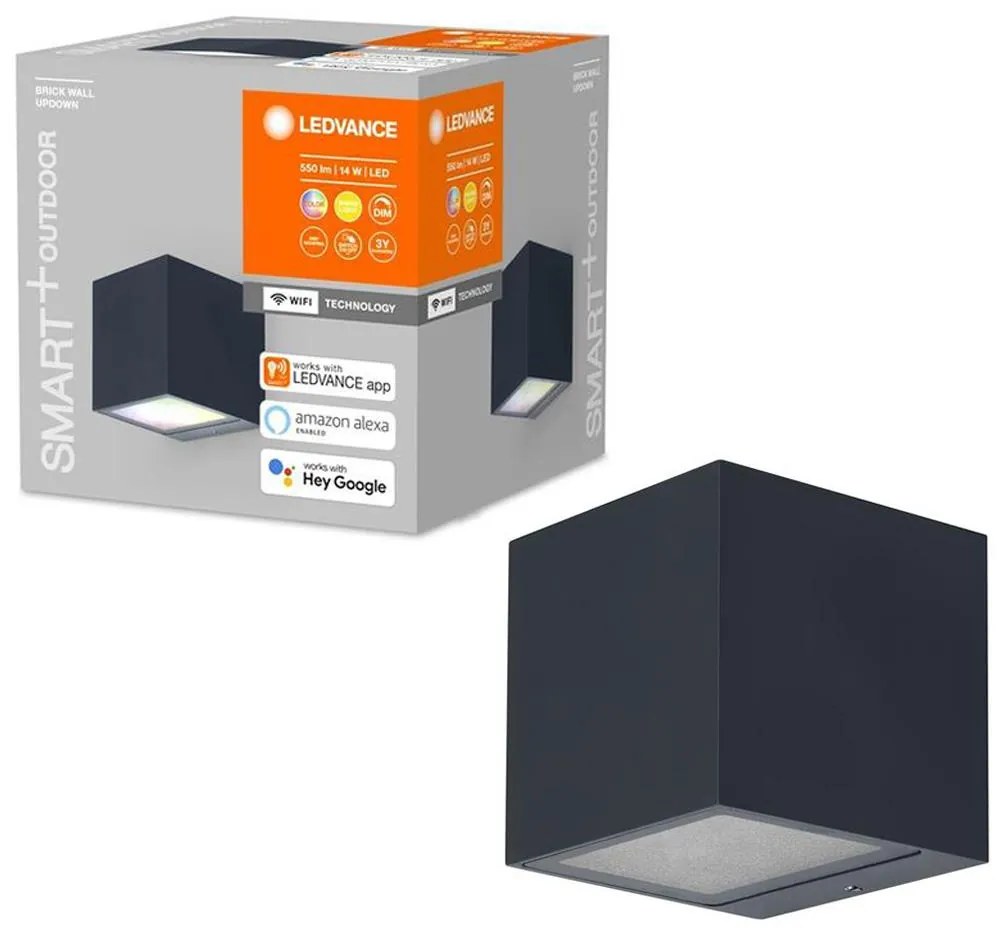Ledvance Ledvance - LED RGBW Dimmelhető kültéri lámpa BRICK LED/14W/230V Wi-Fi IP44 P227165