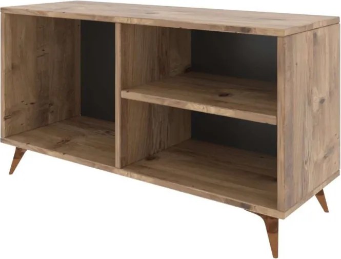 Zisino TV-állvány, fenyő, 120 cm