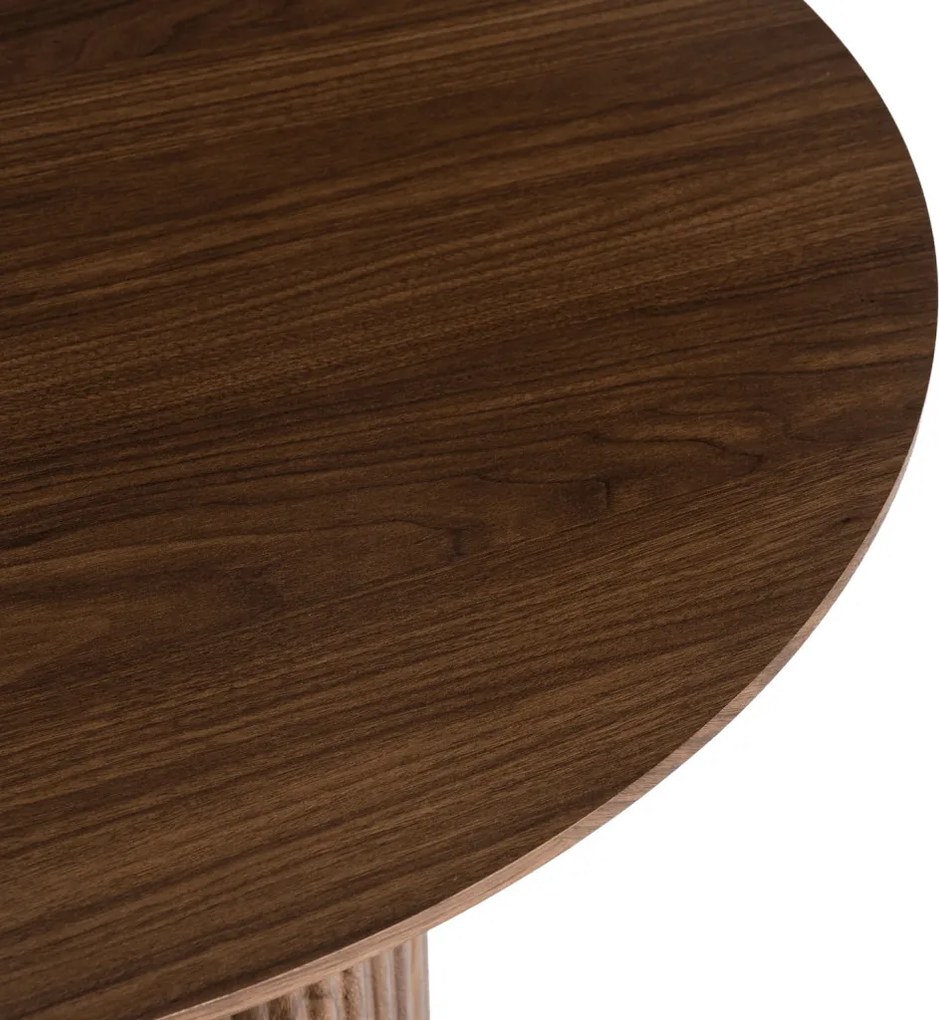 Kihúzható étkezőasztal 90–220 cm méretben, dió színben OVAL