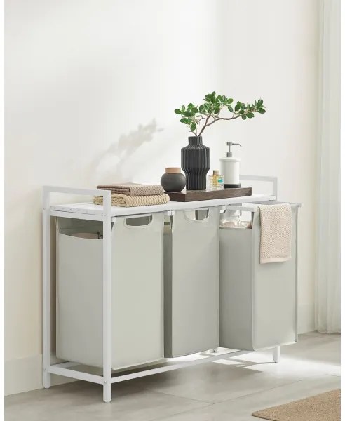 REX fehér szennyeskosár