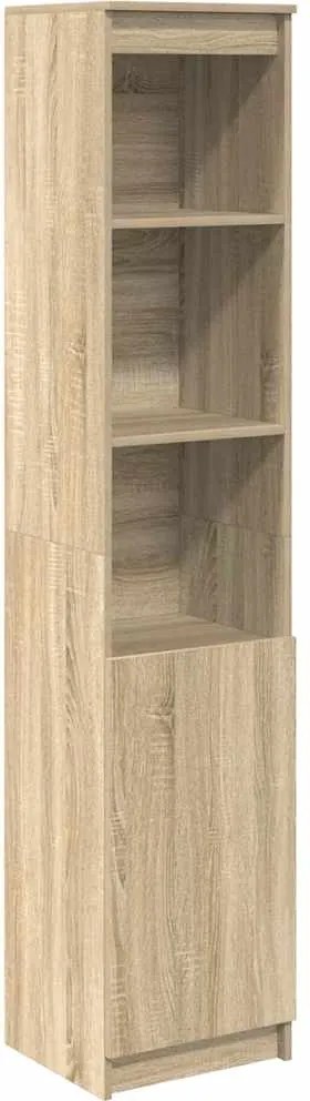 vidaXL sonoma tölgy szerelt fa magasszekrény 37,5x35x180 cm