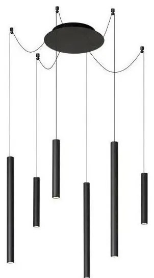 Lucide 74403/06/30 - LED Dimmelhető csillár zsinóron LORENZ 6xLED/4W/230V pók