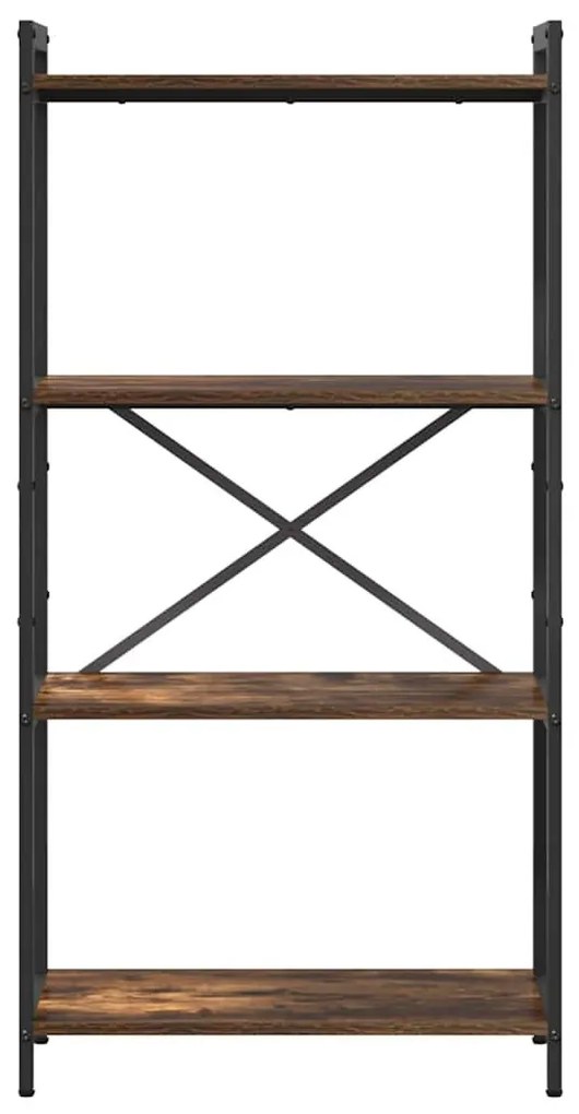 Könyvszekrény Füstölt tölgy 60 x 30 x 118 cm Faanyag