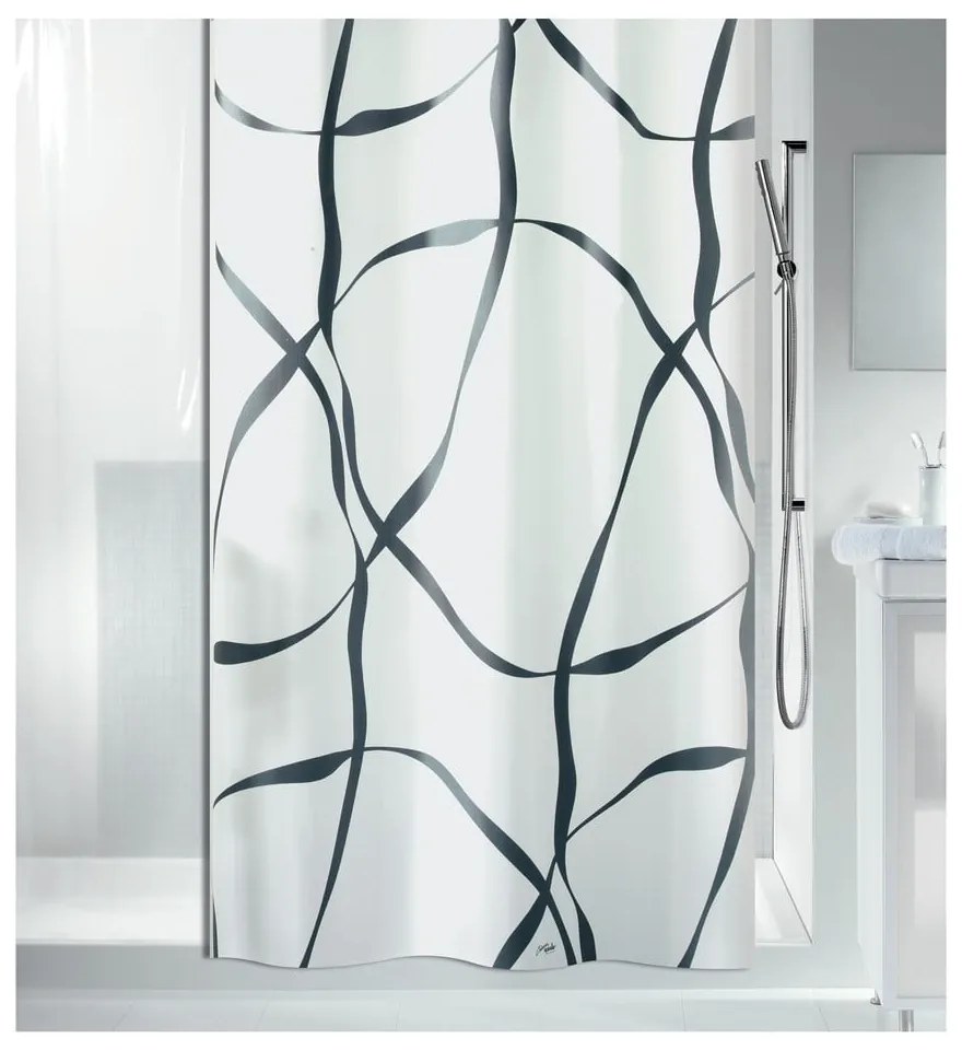 Zuhanyfüggöny 180x200 cm Ribbon – Spirella