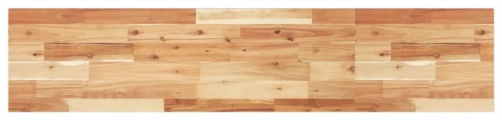 2 db olajbevonatú tömör akácfa függőpolc 140 x 30 x 2 cm