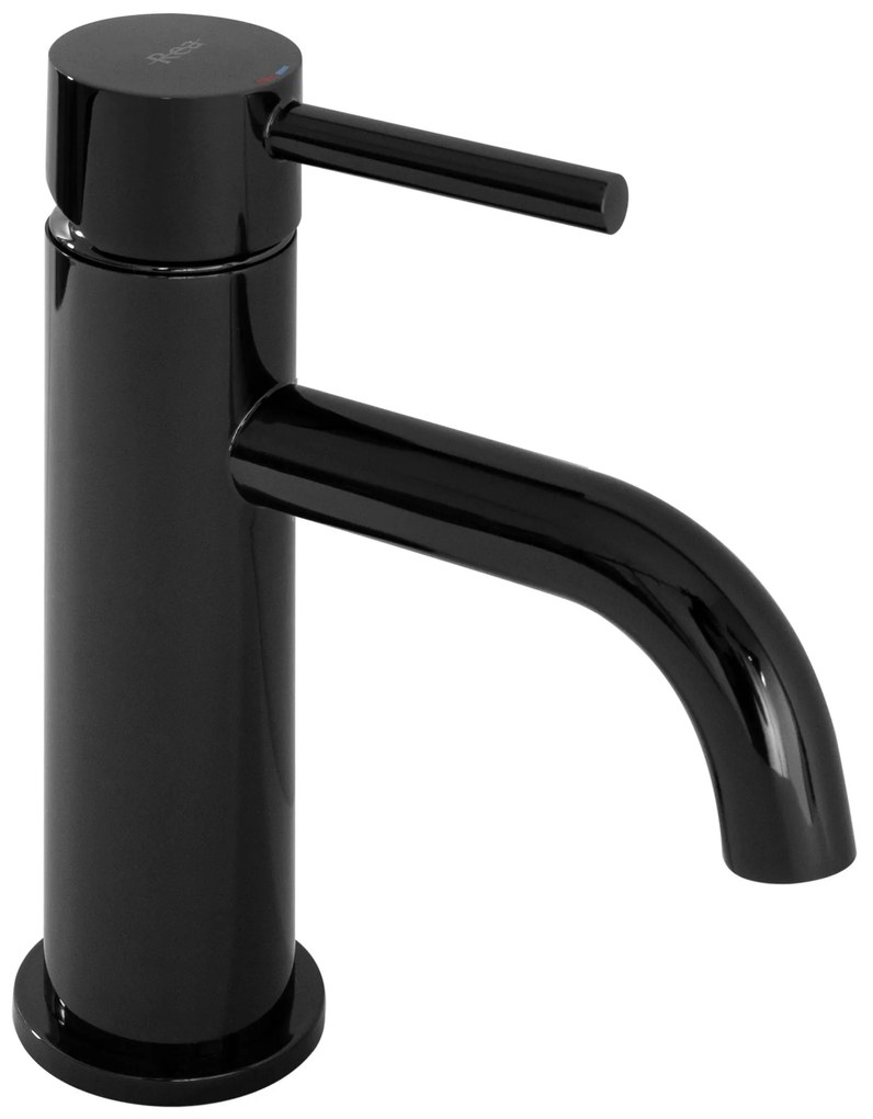 Fürdőszobai csaptelep Rea Lungo BLACK metallic Low