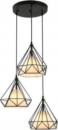 DomenoLED DIAMENT 500 Függőlámpa 3x20W/E27