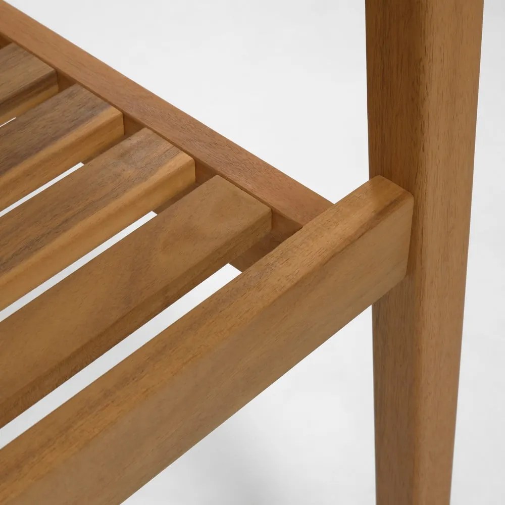 Natúr színű tömörfa kerti szék Hanzel – Kave Home