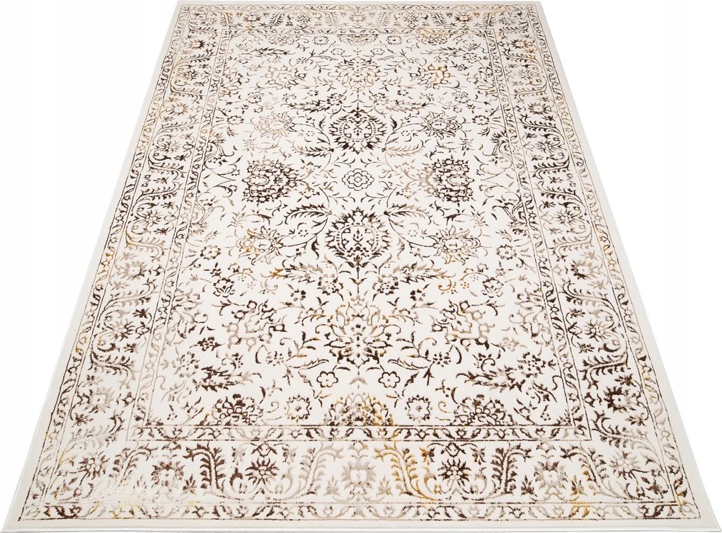 Gold Szőnyeg 120x170 Stílusos Modern Fényes W12