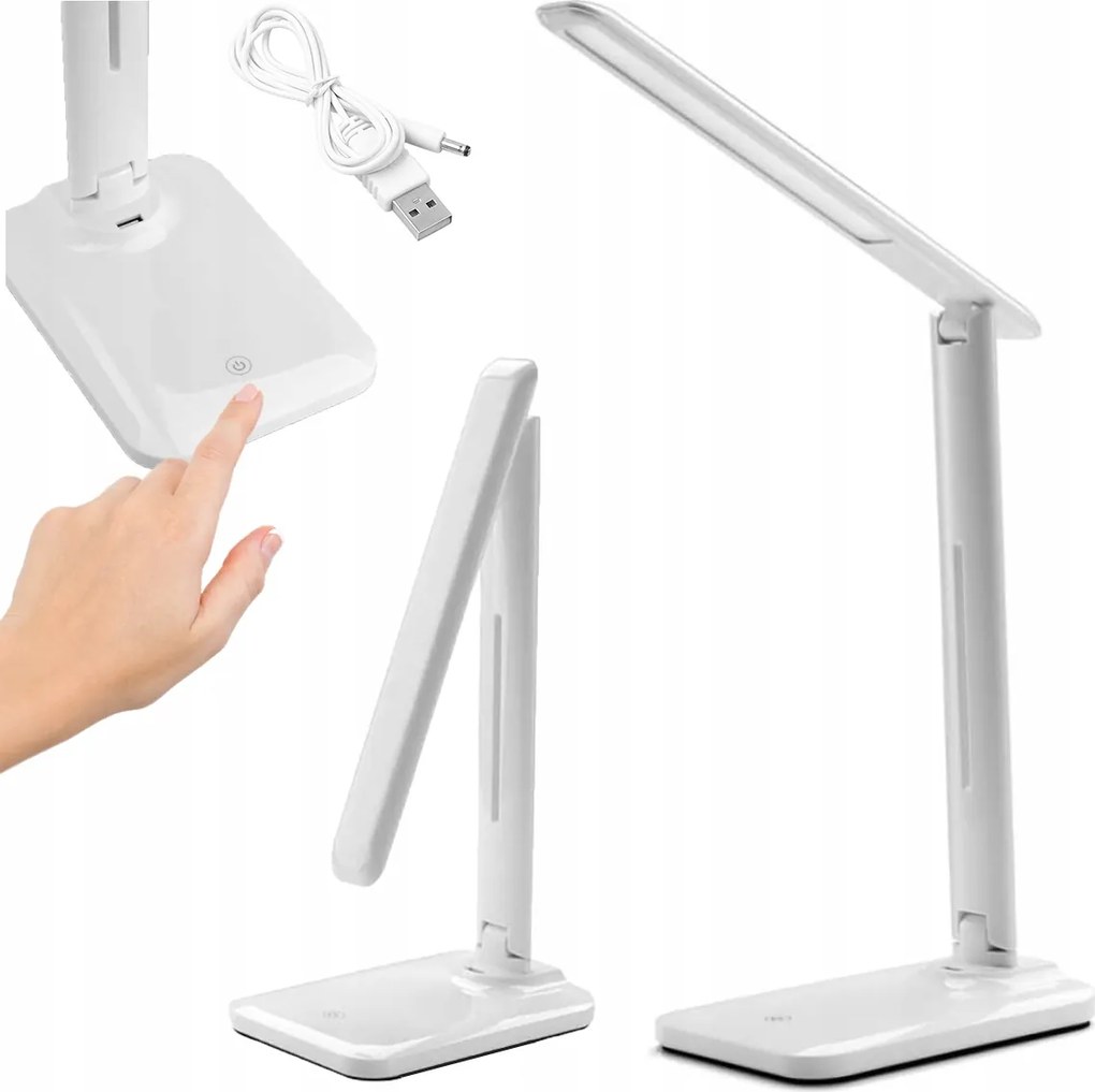 Iskolai Asztali Lámpa 28 Led Érintőképernyős Asztali