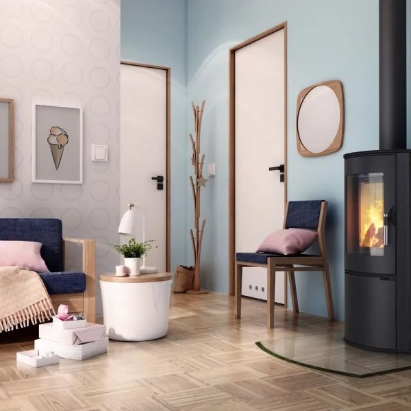 Kratki KOZA/AB/S/DR - Acél kandalló 8kW 150mm