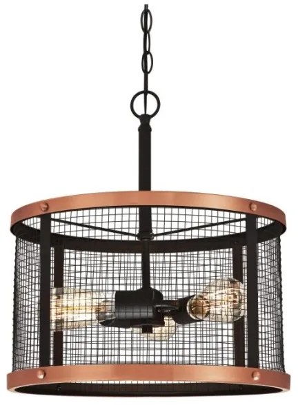 Westinghouse 63327 - Csillár láncon EMELIE 3xE27/60W/230V