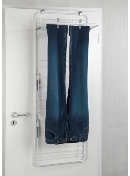 WENKO 63010800 - Ruhaszárító állvány 51x142 cm, fehér/szürke