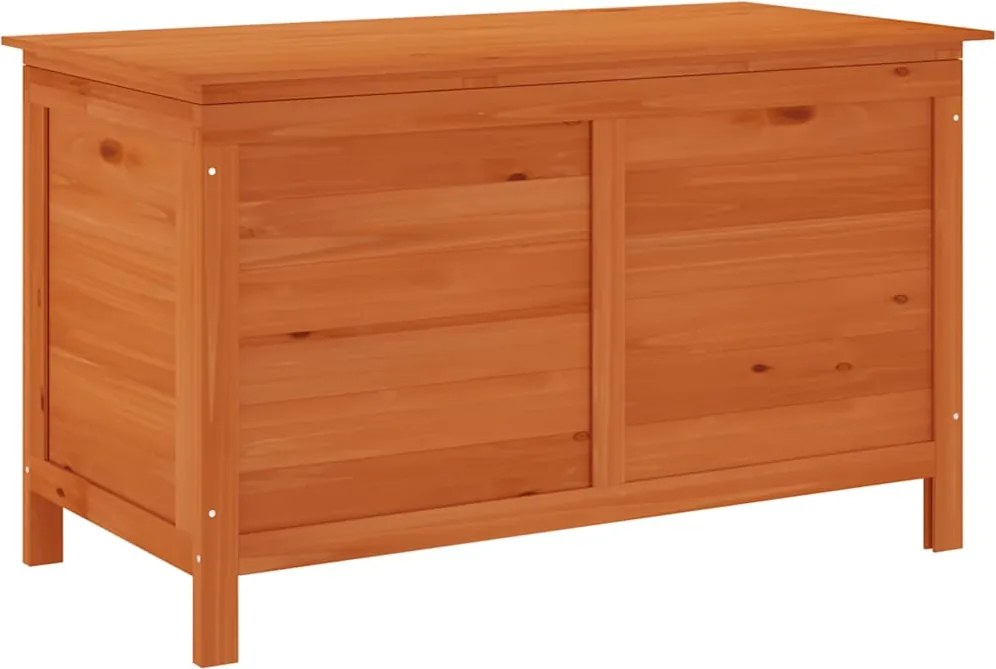 vidaXL tömör fenyőfa kerti tárolóláda 99x49,5x58,5 cm