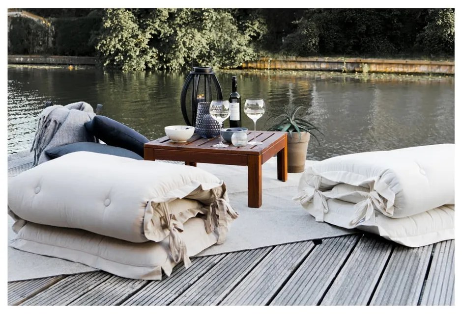 OUT™ Sit&Sleep Beige bézs variálható kültéri futon - Karup Design