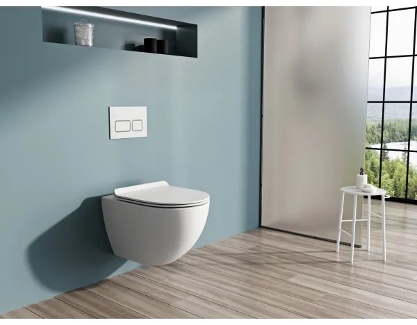 Ravak X01861 - SoftClose VITA SLIM WC-ülőke, fehér